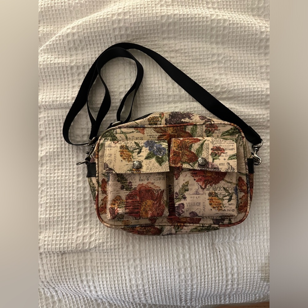 Patricia Nash Canvas Cargo Cross-Body/Belt Bag/Purse